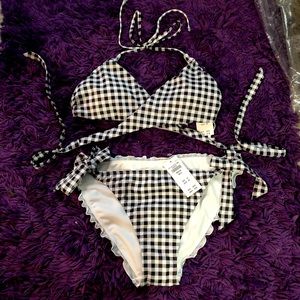NWT Hollister Wrap Triangle Bikini Top & Bottom